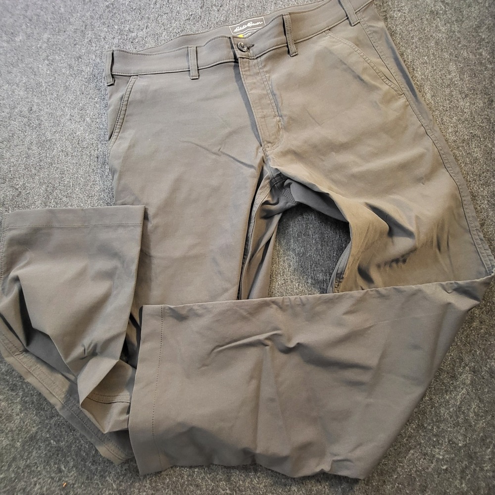 Eddie Bauer Pants Travex Mens 36x32 Dark Gray Charcoal